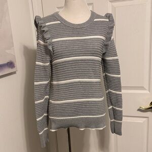 Banana Republic Gray Knit Sweater